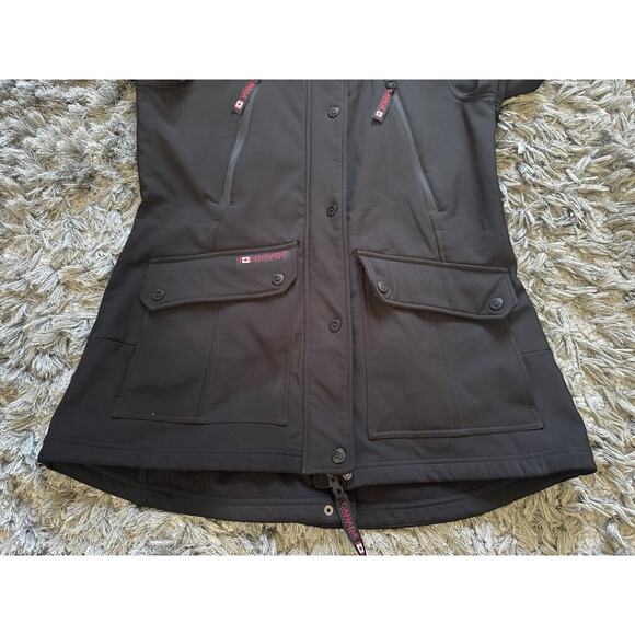 Canada Weather Gear Coat Women XL Parka Fur Hood Fall Winter Outerwear - Picture 4 of 10